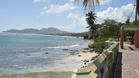 Foto que muestra una playa de Puerto Rico