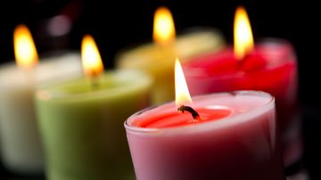 El color de las velas es importante para manifestar nuestros deseos.