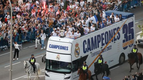 El equipo madrileño consiguió su título número 35 en Liga.