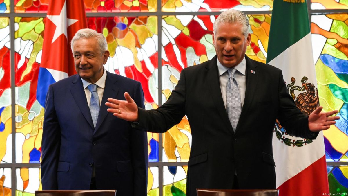 El presidente de México, Andrés Manuel López Obrador, y su par cubano Miguel Díaz-Canel, se reunieron el pasado 8 de mayo en el Palacio de la Revolución en La Habana.