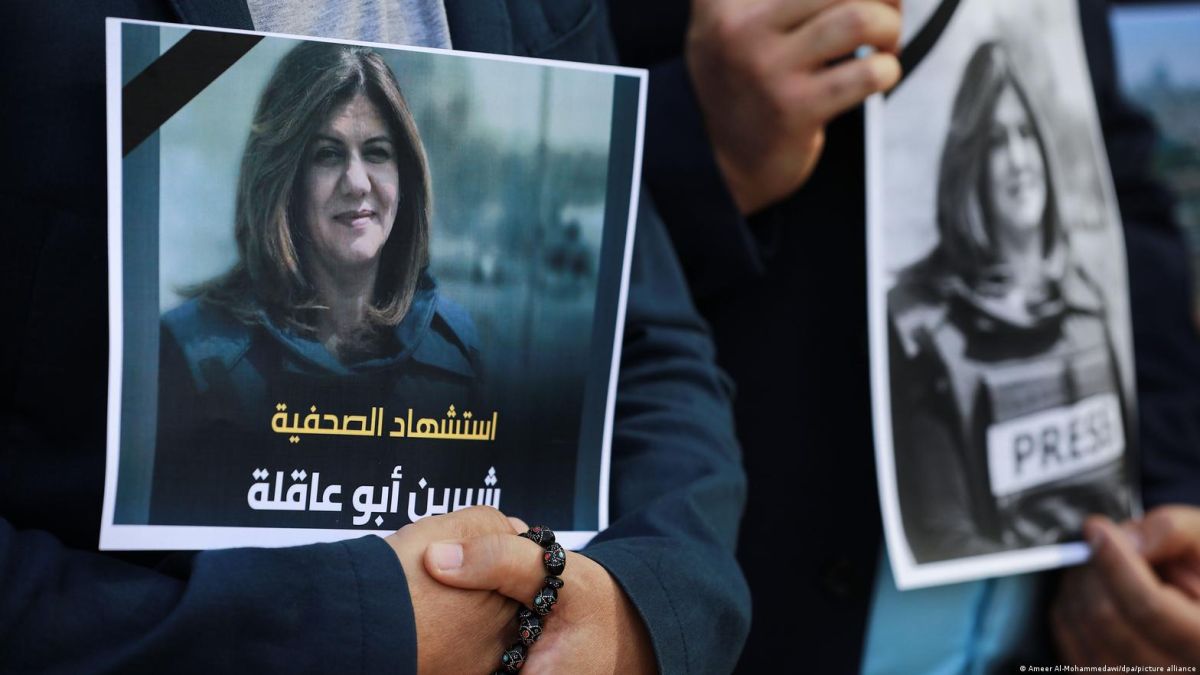 La periodista Shireen Abu Akleh fue asesinada en Cisjordania.