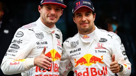 Checo Pérez y Max Verstappen en Turquía.