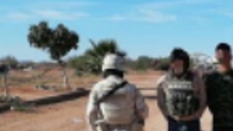 Decomisan armas a hijos del Chapo Guzmán en la frontera.