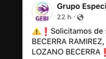 Desaparece familia en la frontera.