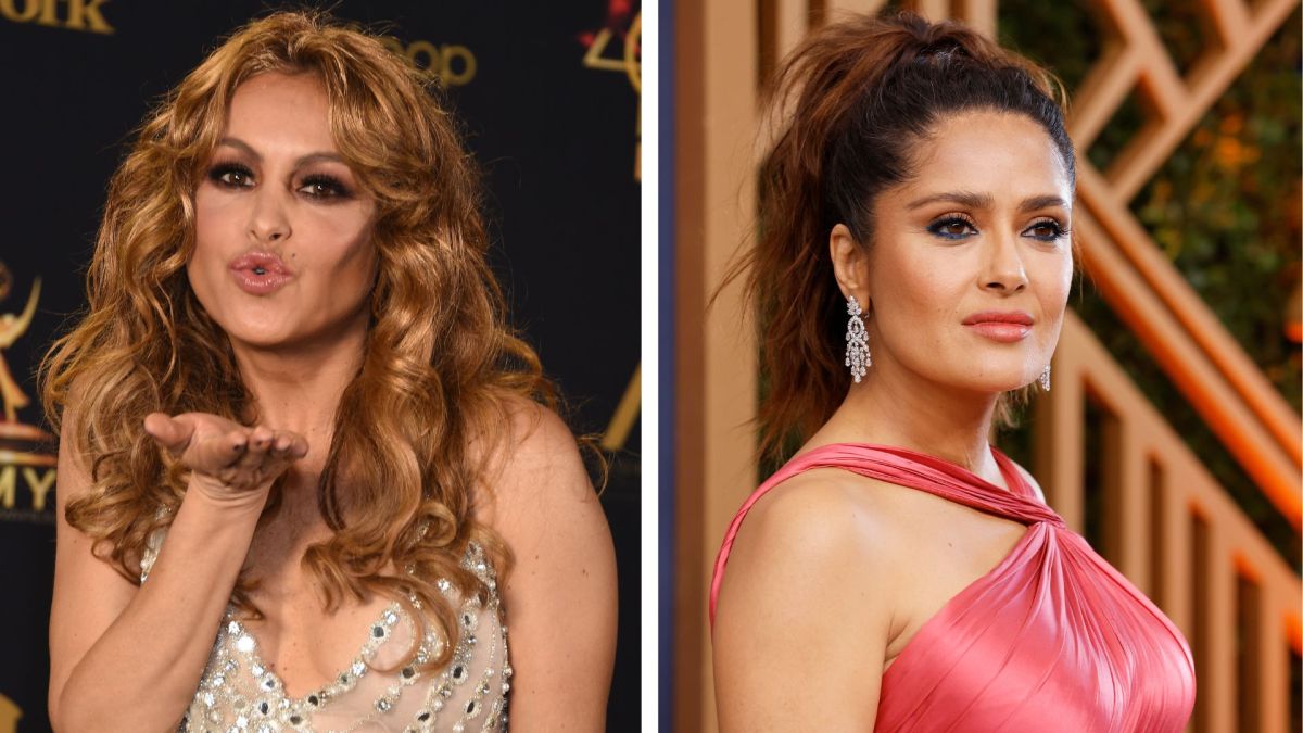 Paulina Rubio y Salma Hayek | Getty Images