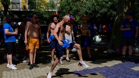 Hubo violencia en la previa de la final de la Europa League.