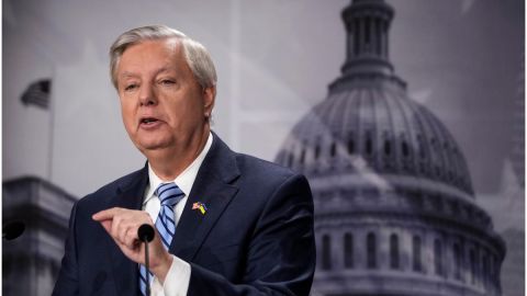 El senador republicano Lindsey Graham hizo fuertes declaraciones en contra de Vladimir Putin.