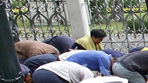 La secta fue denunciada por otro Chamán, pero detuvieron al líder por vivir en una zona prohibida y no cumplir con las reglas sanitarias de Covid-19.