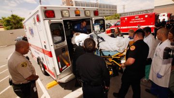 Oficial de LAPD muere después de sufrir una 'lesión espinal catastrófica' durante un ejercicio de entrenamiento