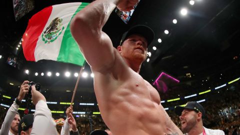 Saúl 'Canelo' Álvarez, boxeador mexicano.