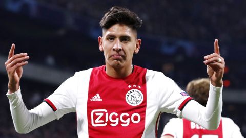 Edson Álvarez, mediocampista mexicano del Ajax.