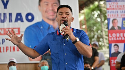 Manny Pacquiao.