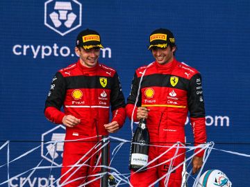 VIDEO: Pilotos de Fórmula 1, Carlos Sainz y Charles Leclerc, tendrán un cameo en la película “Lightyear”
