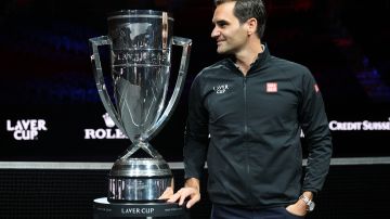 El tenista suizo Roger Federer no juega en torneos oficiales desde el 7 de julio de 2021.