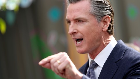 El gobernador de California, Gavin Newsom.