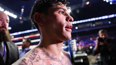 Ryan García tiene en la mente el posible pleito contra Isaac 'Pitbull' Cruz.Carmen Mandato
