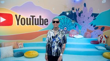 Natanael Cano en el YouTube Artist Lounge en el primer fin de semana de Coachella 2022