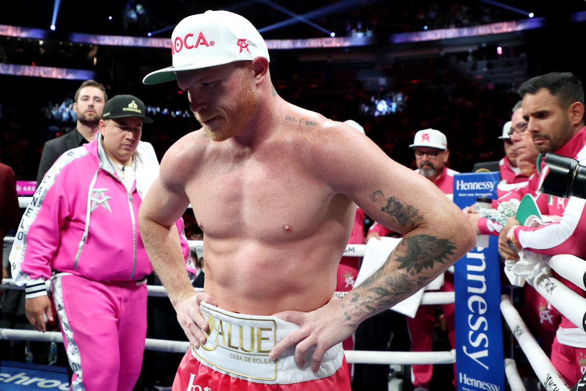 Canelo perdió por decisión unánime.