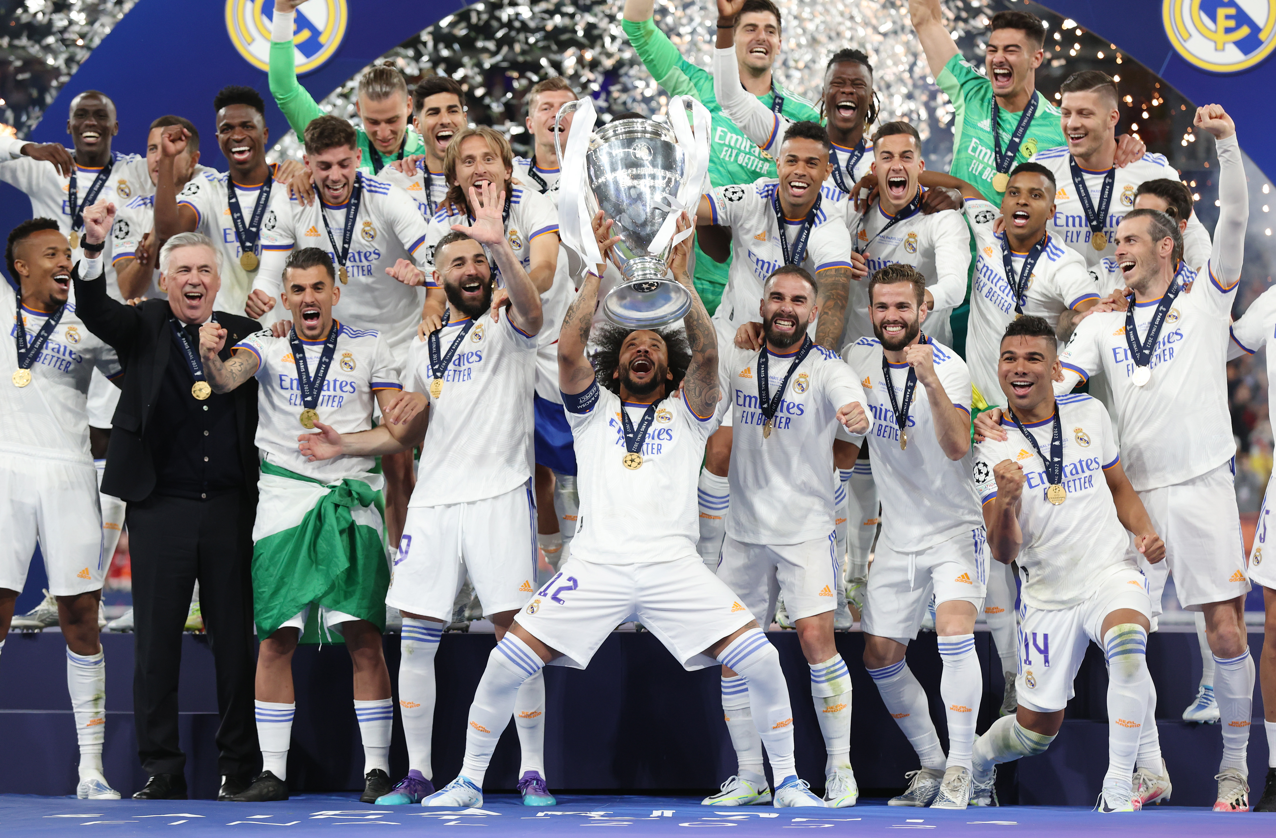 Real Madrid Se Baña De Gloria Y Gana Su 14 Champions League Apoyado En ...