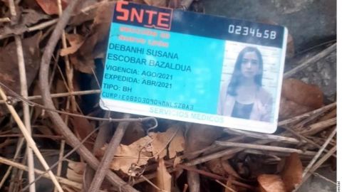 La credencial a nombre de Debanhi Escobar tenía vigencia de abril a agosto del 2021.