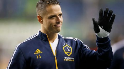 Javier 'Chicharito' Hernández, delantero mexicano del LA Galaxy.