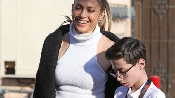 Ben Affleck, Jennifer Lopez y su hijo Max