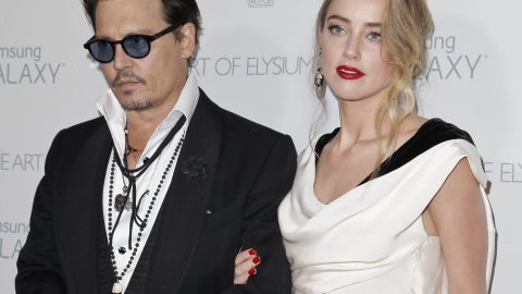 Johnny Depp y Amber Heard.