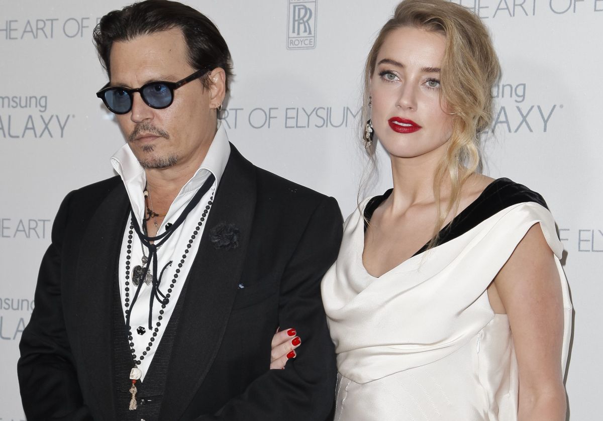 Johnny Depp y Amber Heard.
