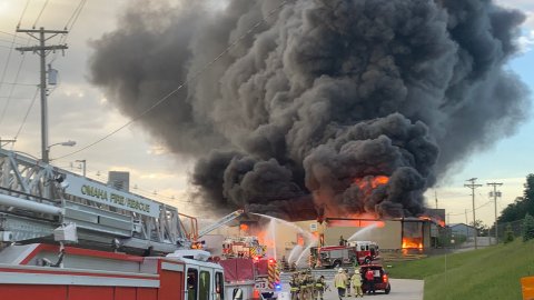 Incendio Nebraska Omaha