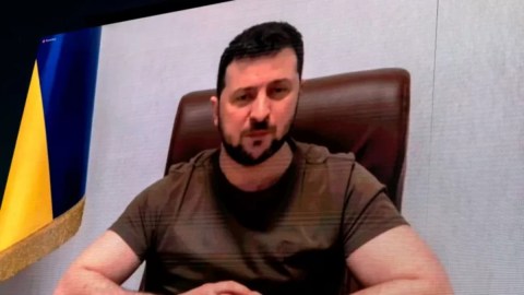 Volodimir Zelensky.