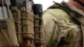 Greg Abbott en la frontera.