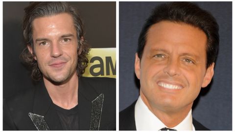Brandon Flowers y Luis Miguel