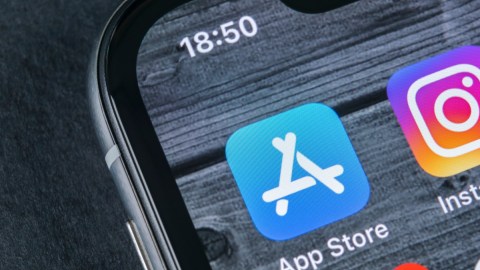 detalle de aplicaciones en la pantalla de un celular