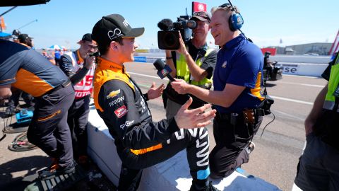 Pato O’Ward, piloto mexicano en la IndyCar.