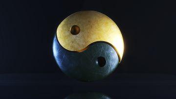 El Yin Yang es el símbolo del equilibrio y es fundamental en el Feng Shui.
