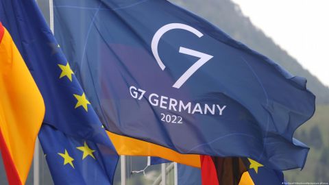 Boris Johnson urge al G7 "no abandonar" a Ucrania