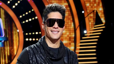 Chyno Miranda en la semifinal de "Mira Quien Baila" 2019.