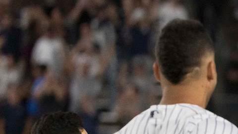Judge fue el héroe de la noche con el batazo decisivo ante Houston.