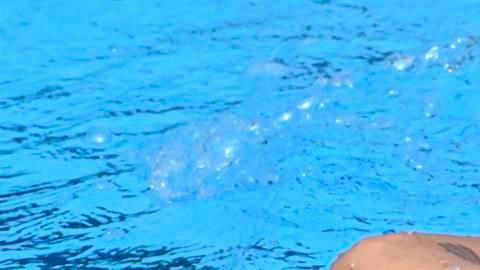 Anita Álvarez tuvo que ser rescatada luego de desvanecerse en el Mundial de Budapest.
