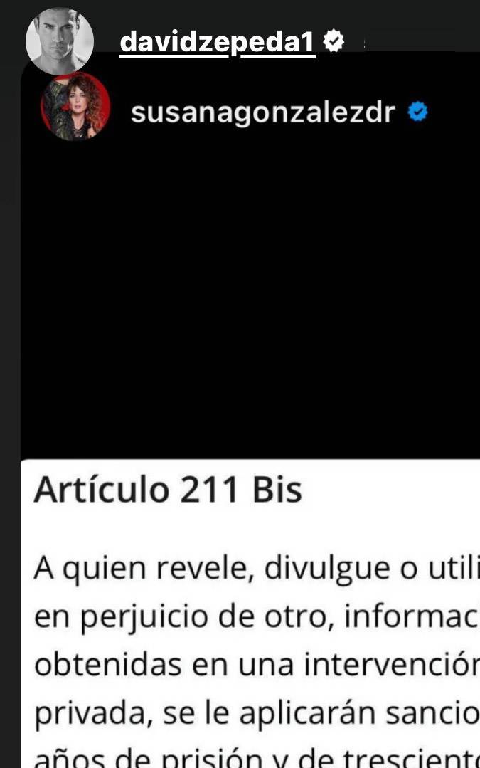David Zepeda reacciona a filtración de video en el que intenta coquetear con una fan. / Foto: Historias de Instagram David Zepeda.