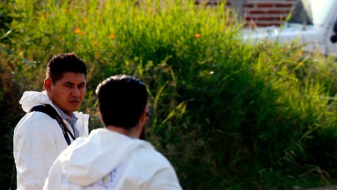 Escena del crimen en México