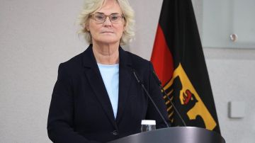 Christine Lambrecht comentó la importancia de brindar el apoyo de Alemania en el conflicto.