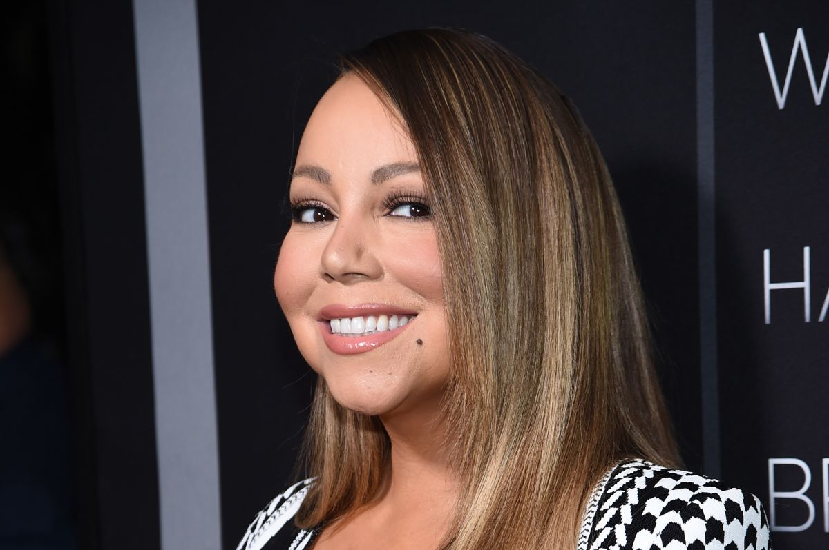 Mariah Carey en el estreno de "A Fall From Grace" de Tyler Perry.