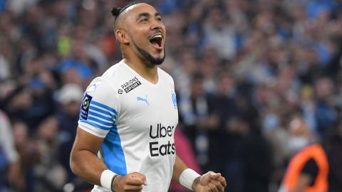 Dimitri Payet, jugador figura del Olympique de Marsella de Francia.