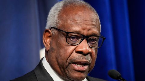 El juez del Tribunal Supremo Clarence Thomas.