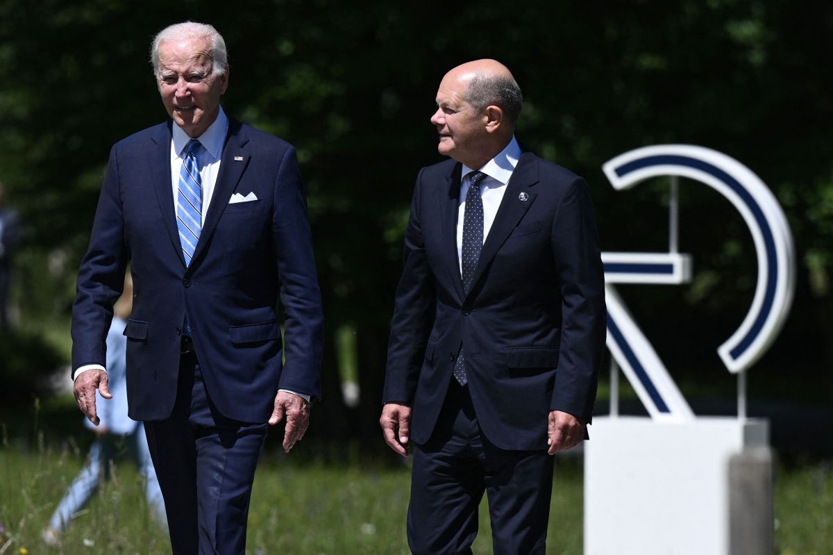 Biden and Scholz meet in front of G7 to try to tighten sanctions against Moscow