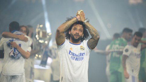 El futbolista brasileño se despidió por todo lo alto del Real Madrid.