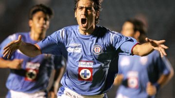 César "Chelito" Delgado marcó 62 goles con la camiseta celeste.