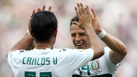 carlos Vela y Chicharito