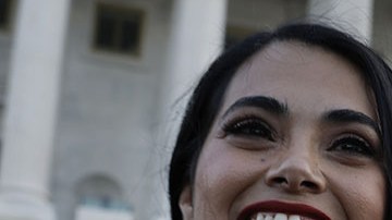 La republicana Mayra Flores, la primera mexicana en prestar juramento en el Capitolio